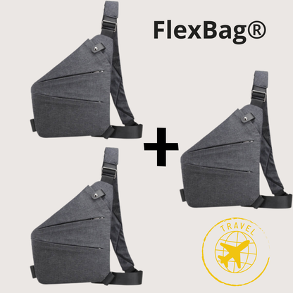 FlexBag® Morral de Viaje Antirrobo - Calidad Premium