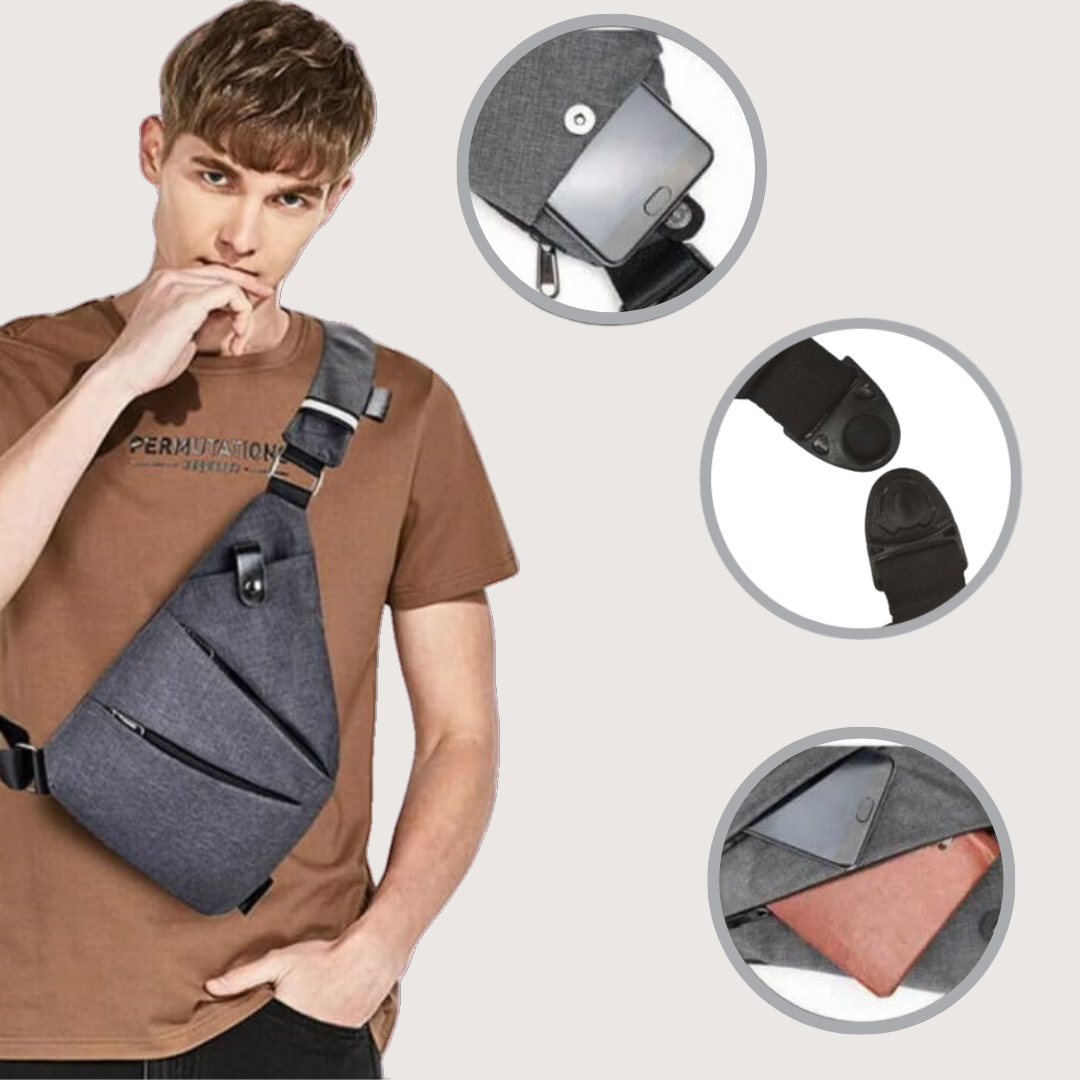 FlexBag® Morral de Viaje Antirrobo - Calidad Premium